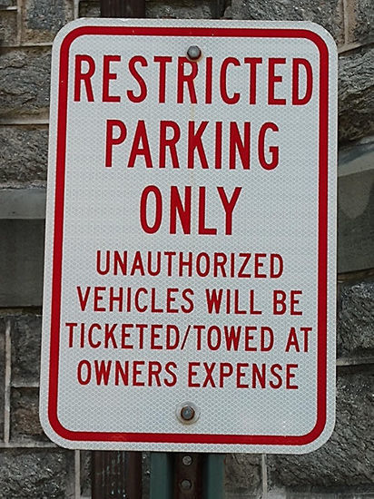 Picture of Parked In Reserved Space