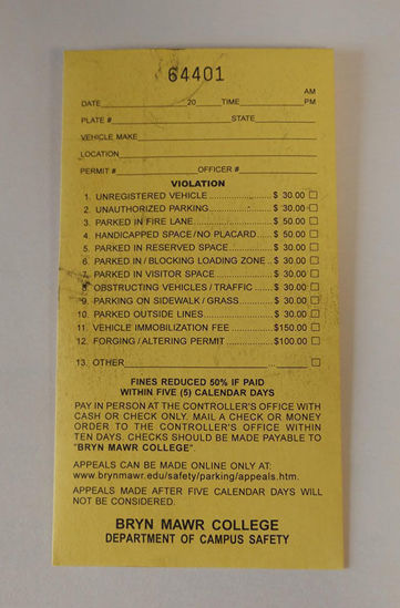 Picture of Vehicle Immobilization Fee